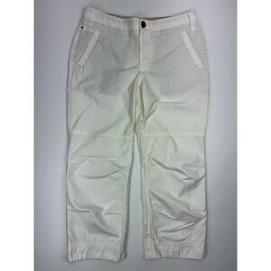 Vintage Tommy Hilfiger Y2K White Cotton Capri Pants Size 6